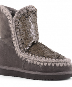 mou wedge short sequin