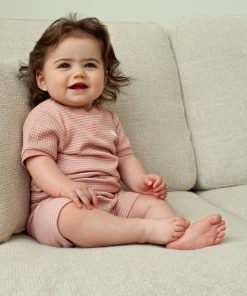 Feetje Shortama Mauve - Afbeelding 4