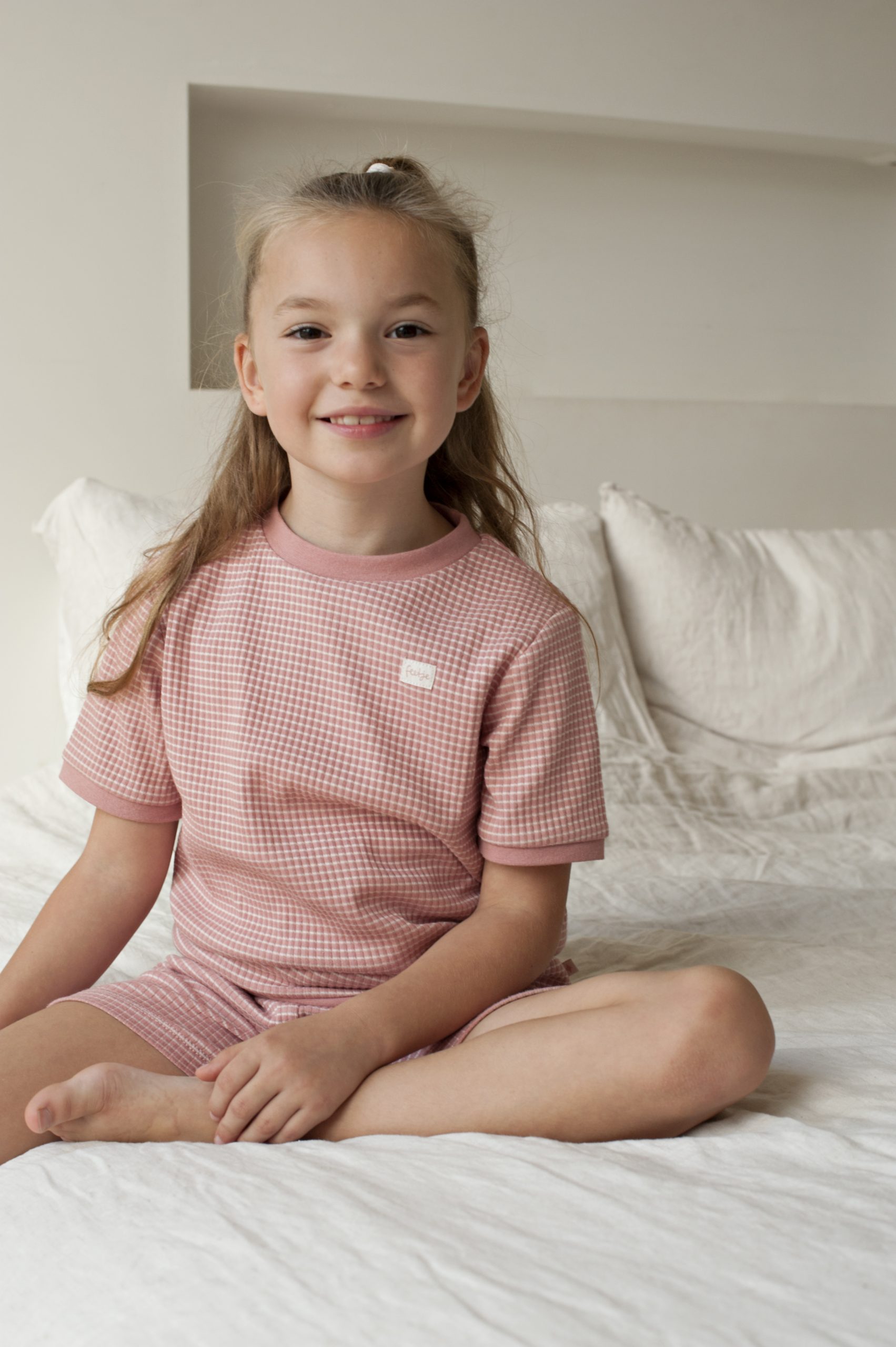 Feetje Shortama Mauve - Afbeelding 3