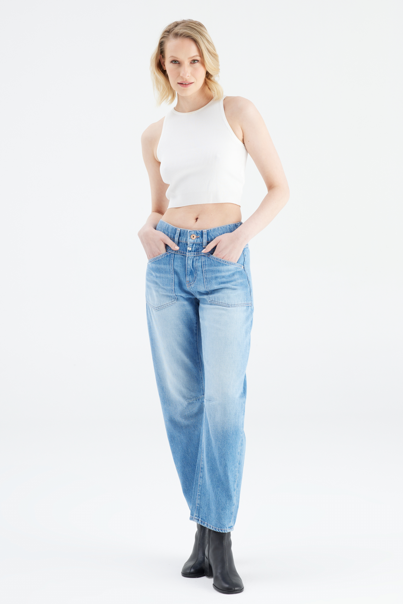 COJ Jeans Selena - Medium Blue - Afbeelding 3