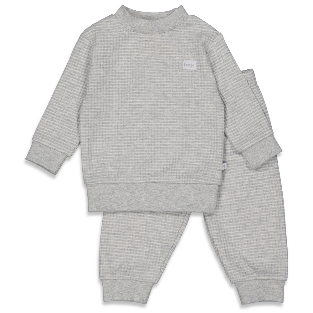 Feetje Basiscollectie Pyjama Grey Melange