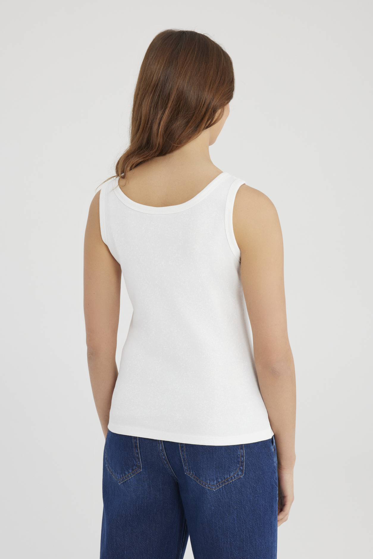 COJ Jeans- Top Olivia White Pearl - Afbeelding 4