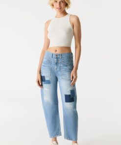 COJ Jeans Selena - Patched Medium Blue