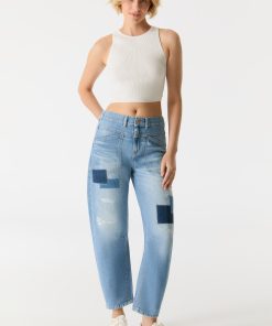 Alternative view of COJ Jeans Selena - Patched Medium Blue