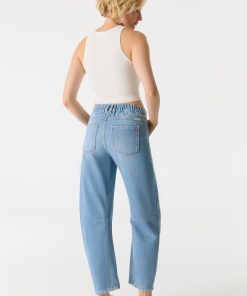 COJ Jeans Selena - Patched Medium Blue - Afbeelding 3